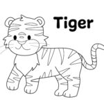 Tiger dot marker printable