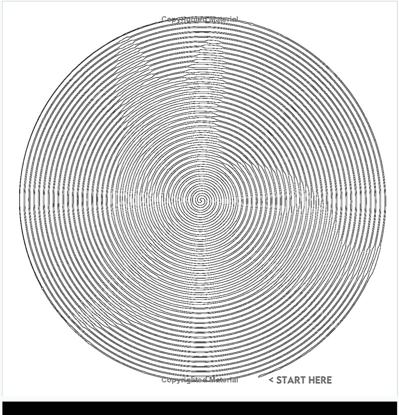 Dots lines spirals loring book most popular dog breeds spiroglyphics gift