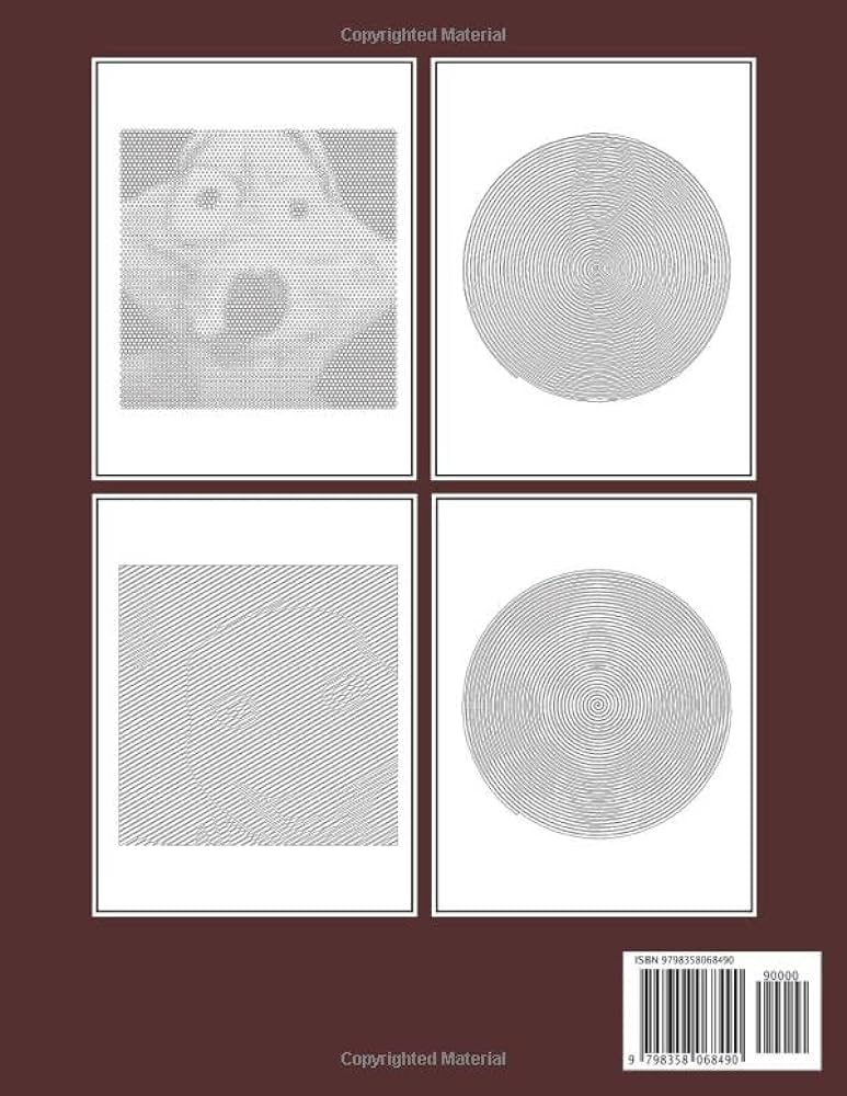 Creepypasta characters dots lines spirals loring book impressive horror character spirals