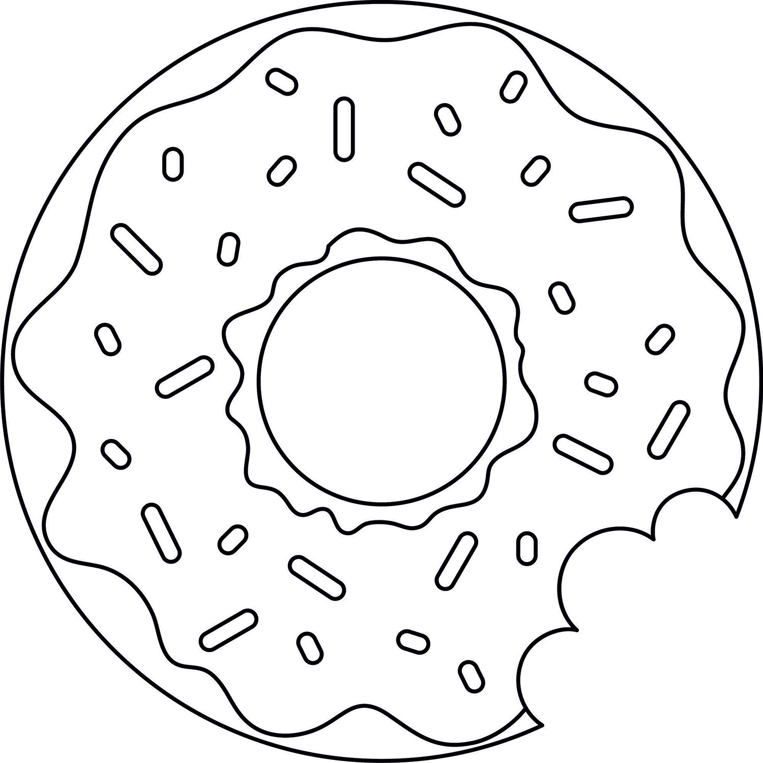 Donut printable template free printable papercraft templates
