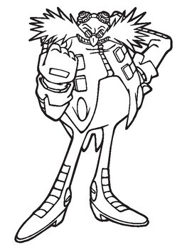 Sonic coloring pages for kids tpt