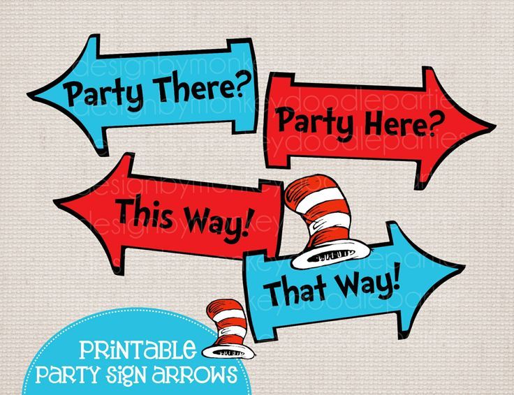 Dr suess arrow clip art dr seuss birthday party dr seuss party ideas dr seuss baby shower