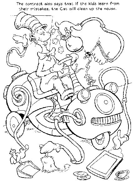 Dr seuss coloring pages