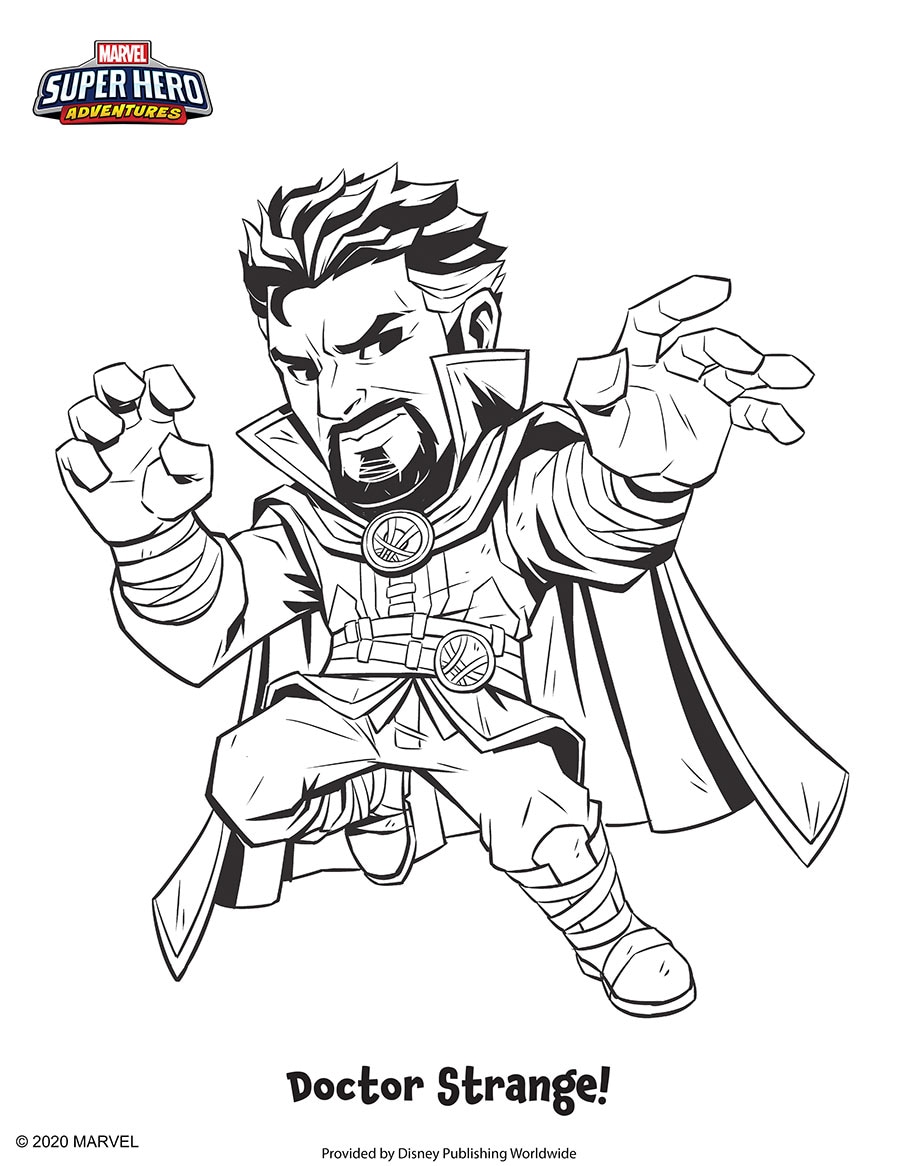 Coloring fun with marvel super hero adventures parks blog