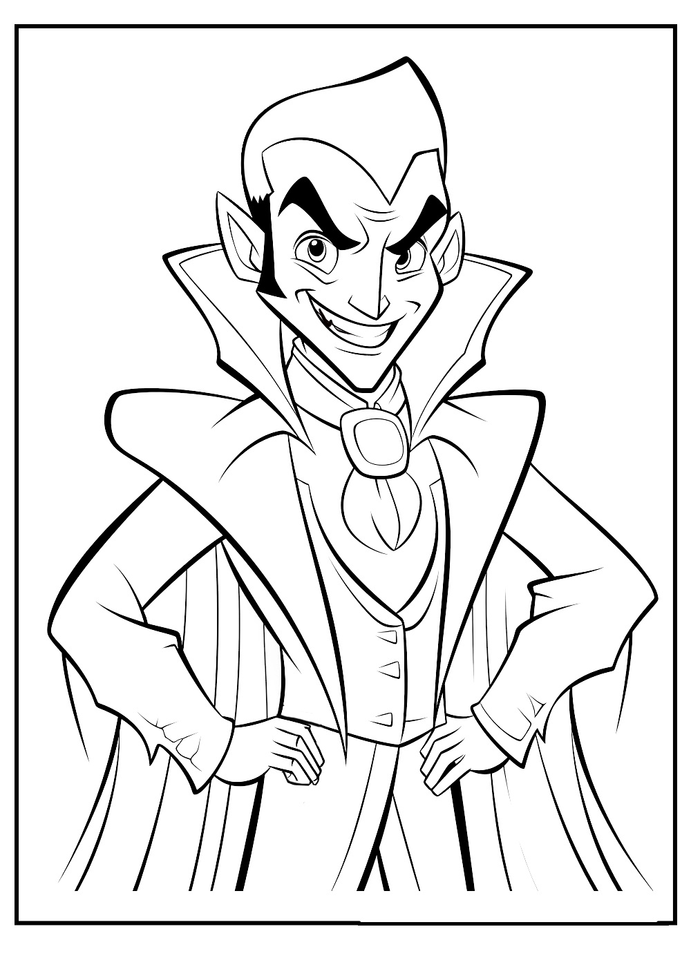 Dracula coloring pages by coloringpageswk on