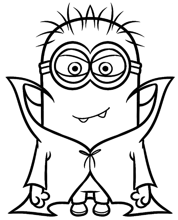 Dracula coloring pages