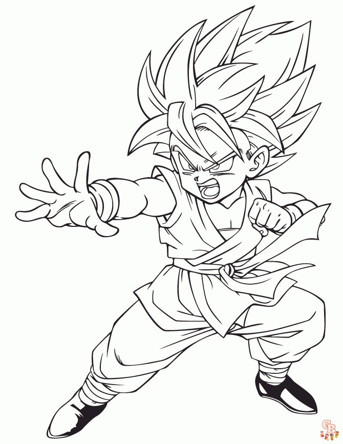 Dragon balls coloring pages