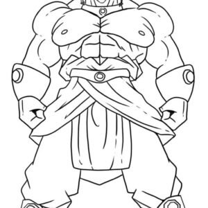Dragon ball z coloring pages printable for free download