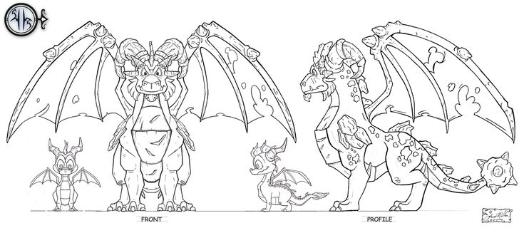 Dragones dibujo de dragãn dibujos
