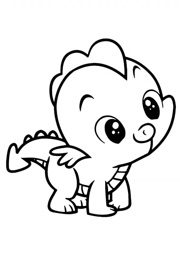 Coloring pages baby dragon coloring pages