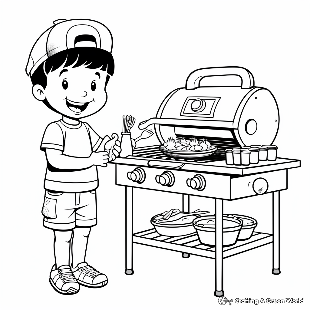 Fire coloring pages