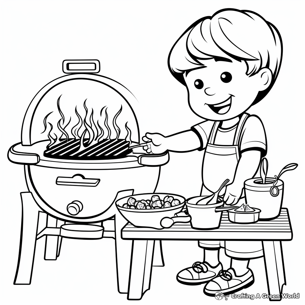 Fire coloring pages