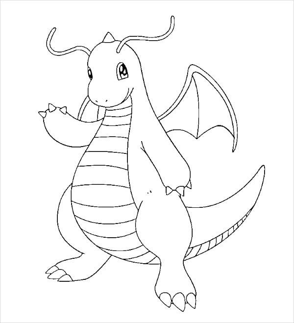Dragon coloring pages