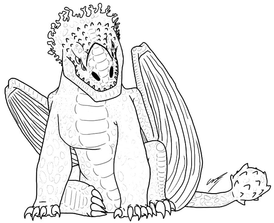 How to train your dragon loring pages