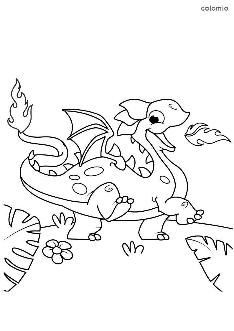 Dragons coloring pages free printable dragon coloring sheets