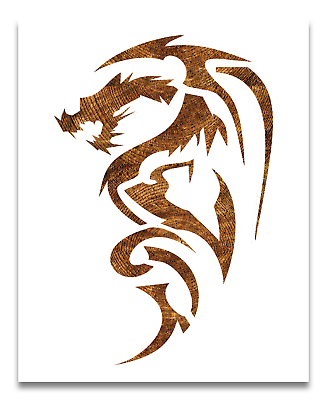 Dragon stencil