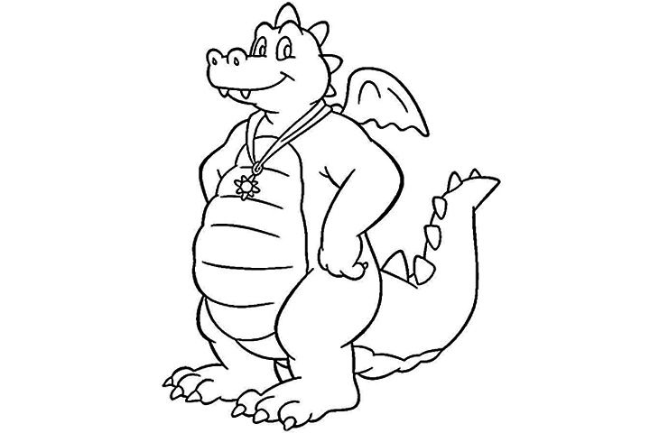 Top free printable dragon tales coloring pages online dragon tales coloring pages pink panther cartoon