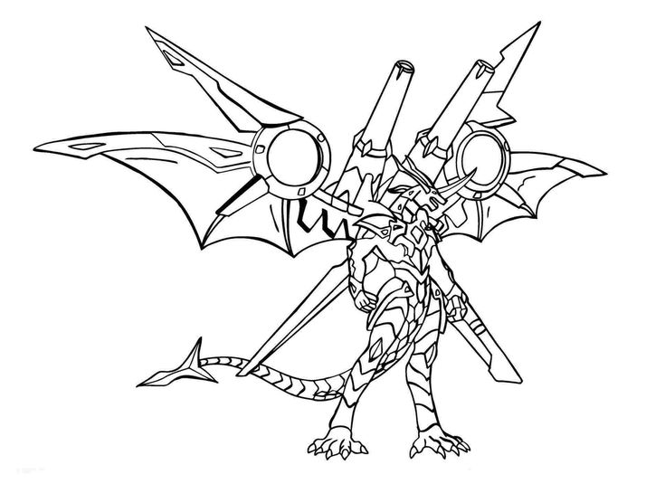 Bakugan coloring pages
