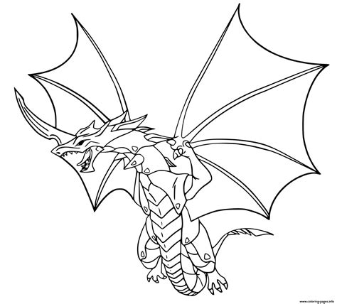Bakugon dragonoid louring pages