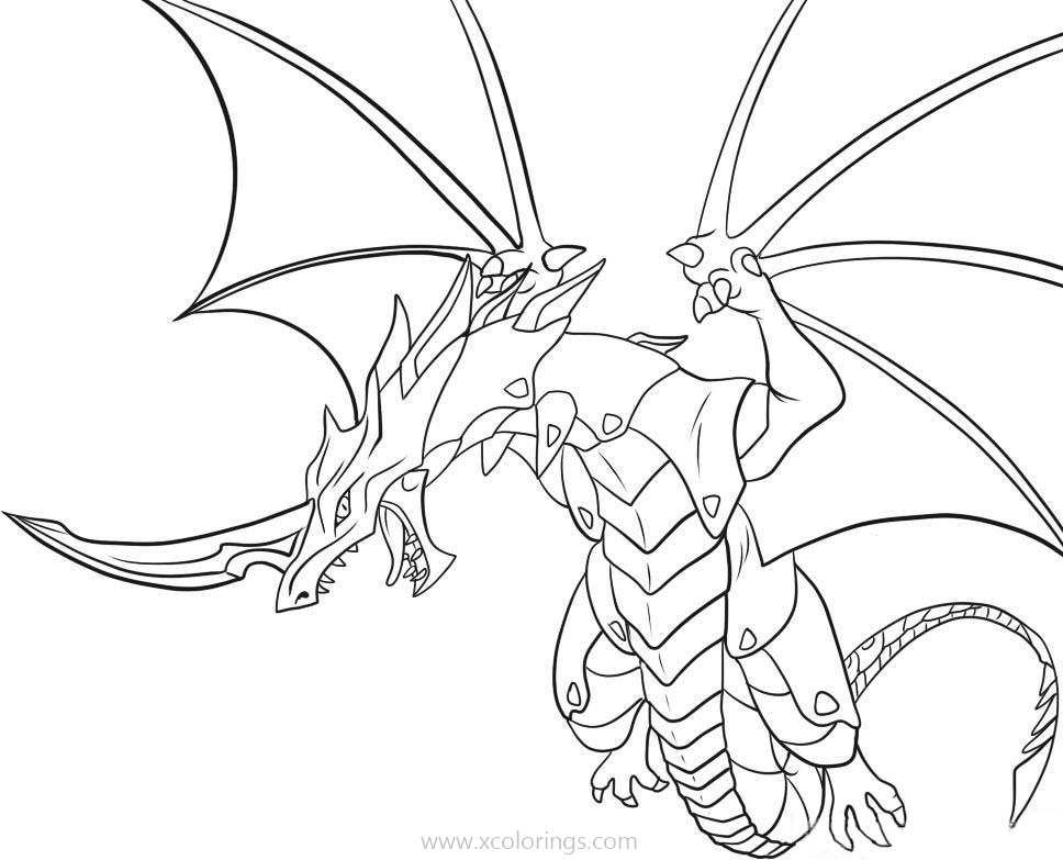 Dragooid from bakugan coloring pages coloring pages free coloring pages color