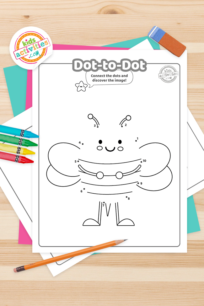 Easy dot to dot printables