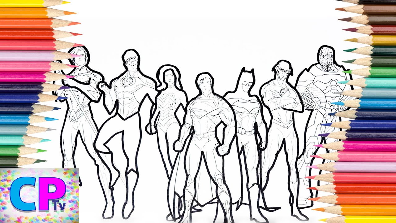 Justice league coloring pages superheroes coloring pages tvwonderwoan aquaangreen lantern