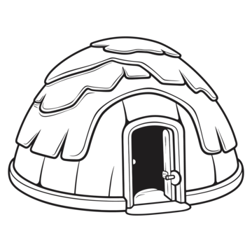 Igloo drawing png transparent images free download vector files