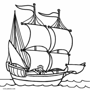 Mayflower coloring pages printable for free download