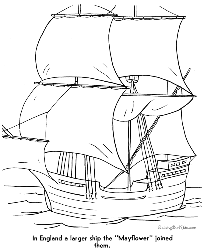 Free printable mayflower coloring pages coloring pages thanksgiving coloring pages may flowers
