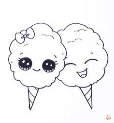 Free printable draw so cute coloring pages for kids