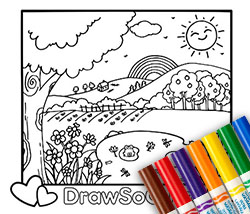 Coloring pages â draw so cute