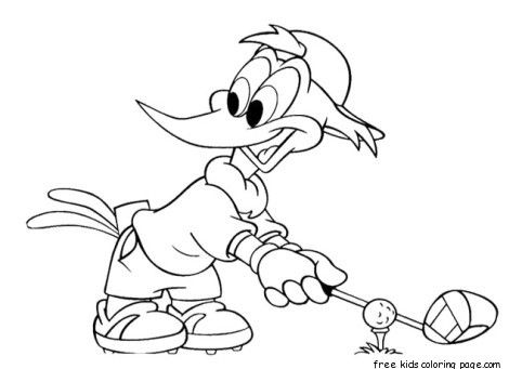 Printable woody woodpecker cartoon characters coloring pages cartoon coloring pages coloring pages bunny coloring pages