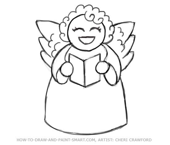 Angel face angel drawing pencil drawings of girls drawings