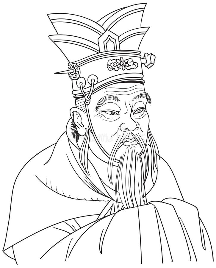 Confucius stock illustrations â confucius stock illustrations vectors clipart