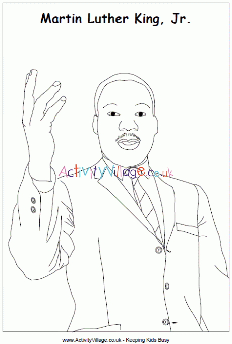 Martin luther king louring page