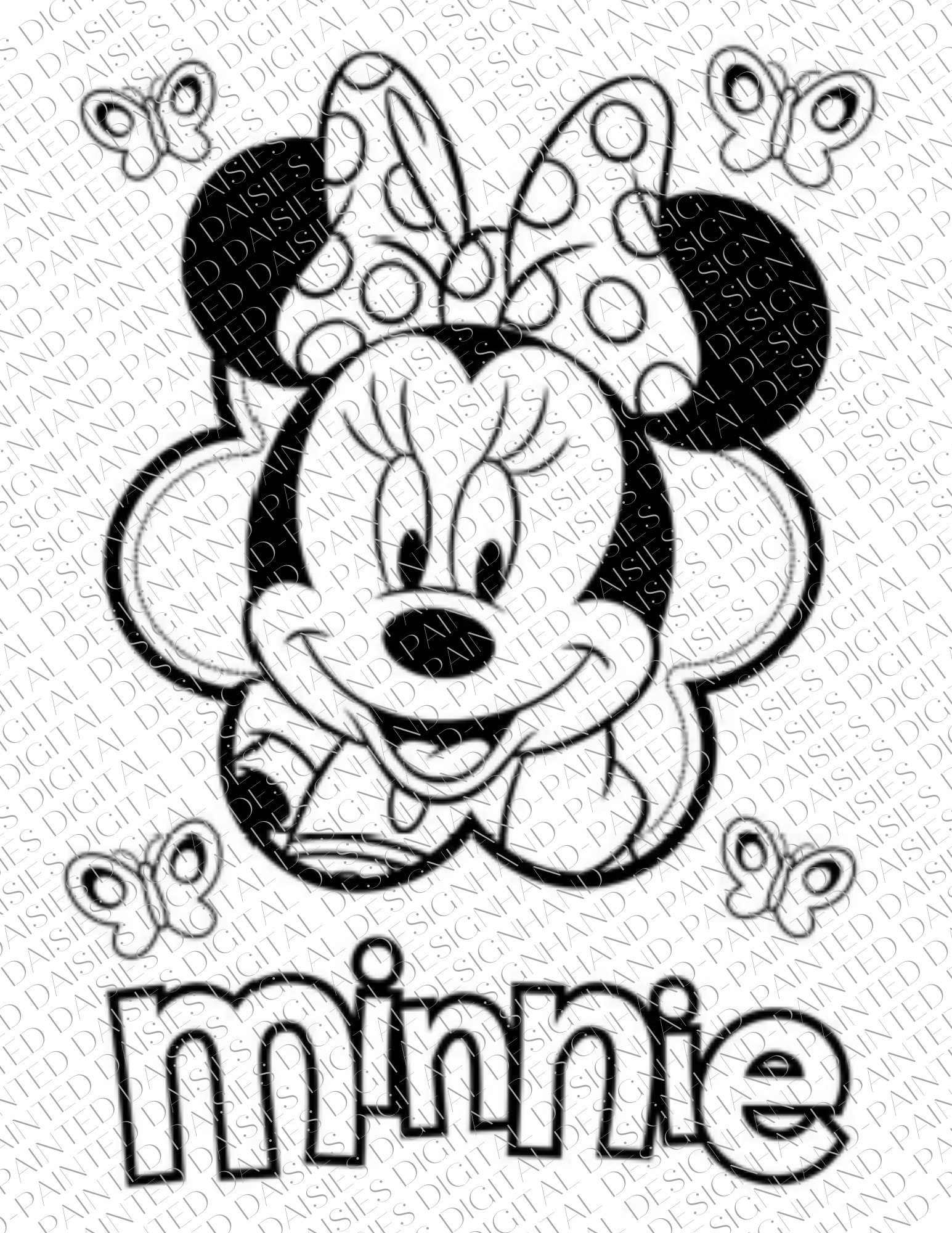 Mickey and minnie mouse coloring pages