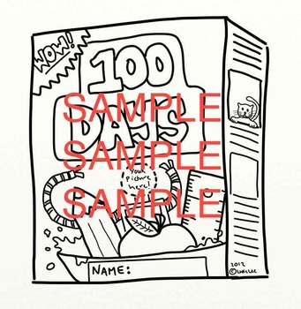 Th day of school coloring page