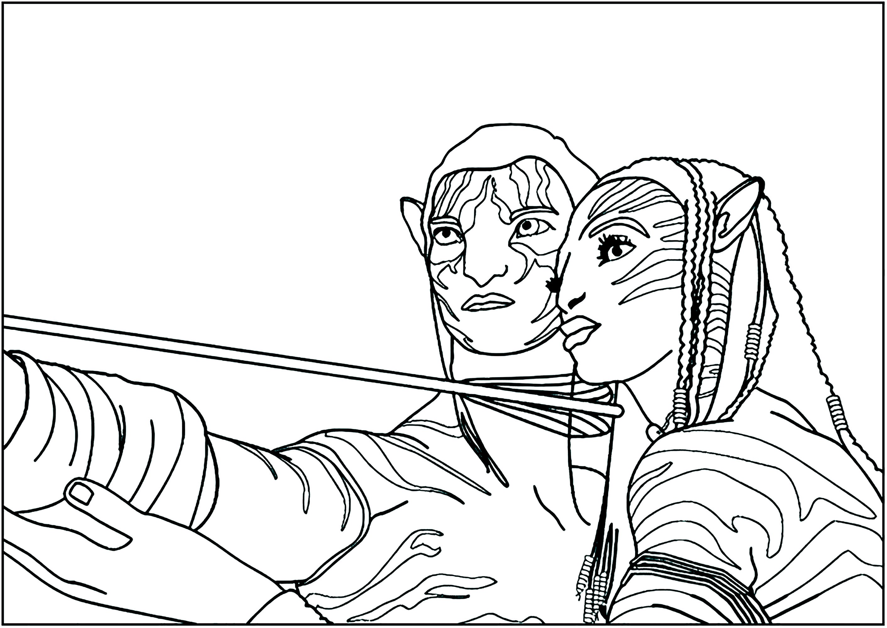 Avatar jake sully and neytiri