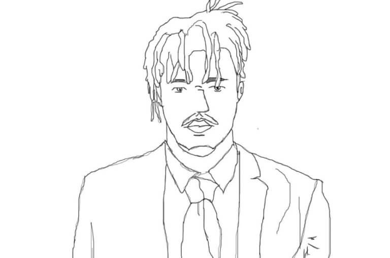 Jay z coloring page