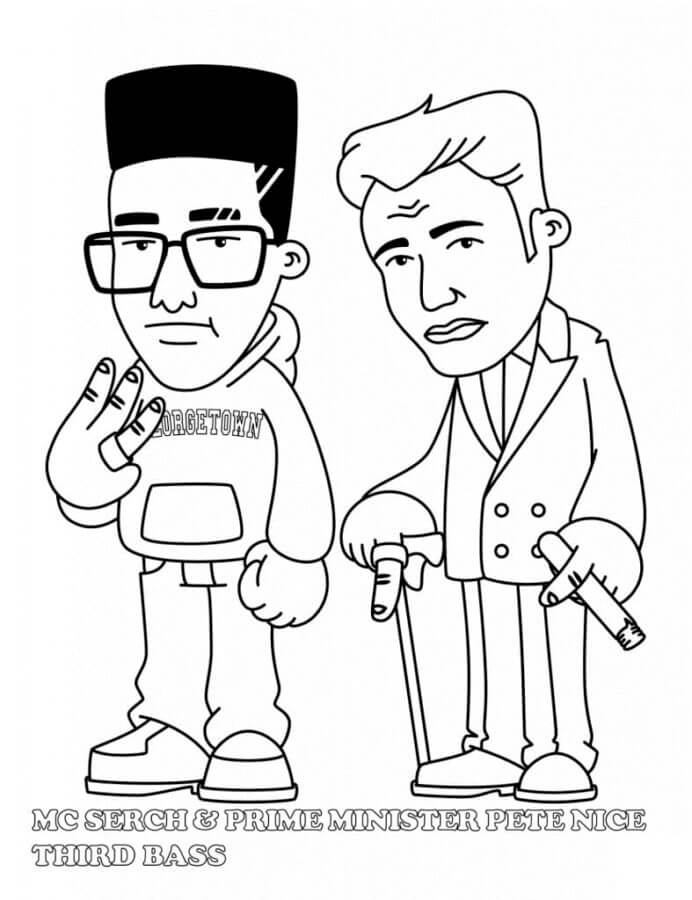 Jay z coloring page