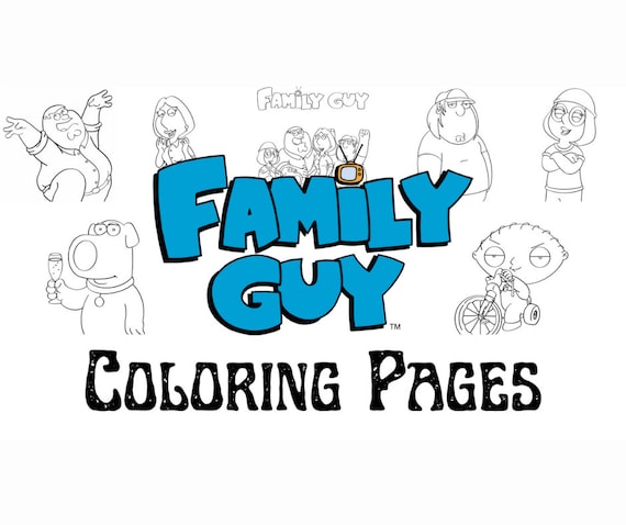 Family guy coloring pages