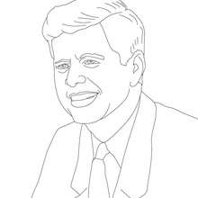 President ronald reagan coloring pages