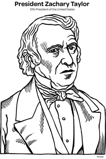 Us presidents free coloring pages