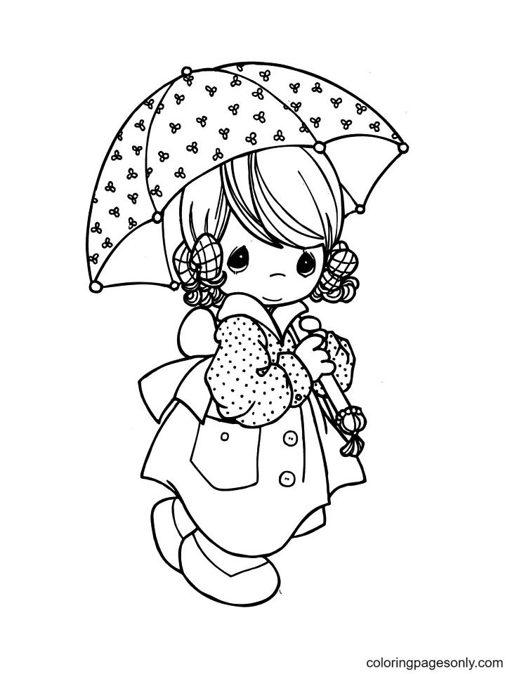 Precious moments coloring pages