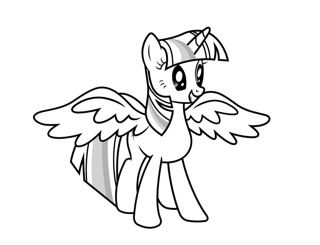 Twilight sparkle coloring pages