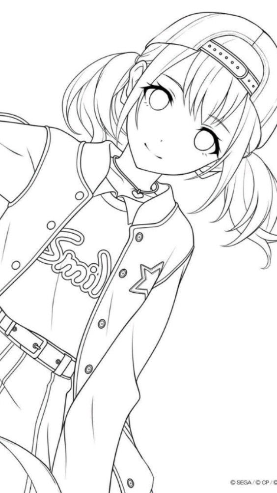 Anime no color ð manga coloring book coloring book art cartoon coloring pages