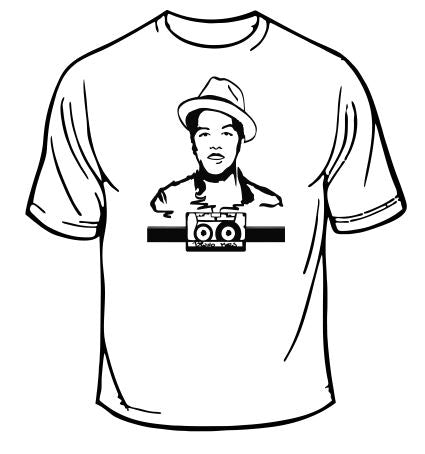 Bruno mars graphic t