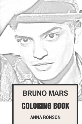 Buy bruno mars coloring book american funk icon hawaian pop and soul legend dancer and vocalist inspired adult coloring book funk coloring books online at kuwait