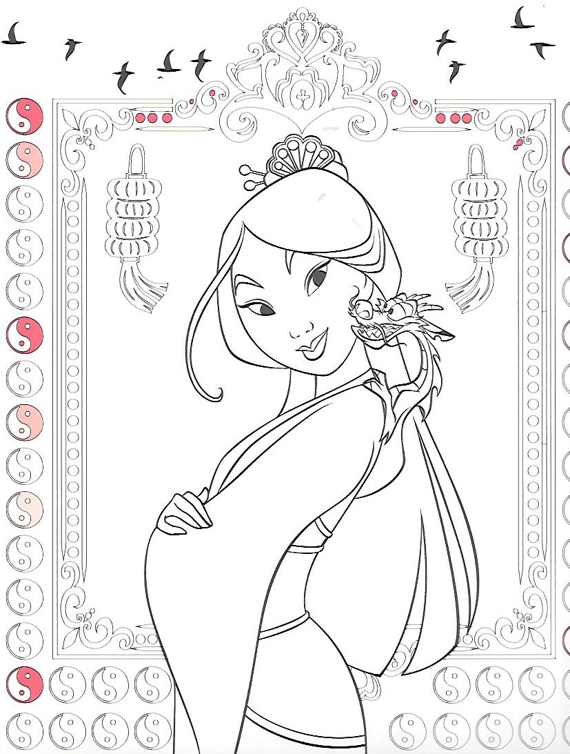 Pin by majamãrkholt on mulan coloring pages disney coloring sheets cartoon coloring pages disney coloring pages