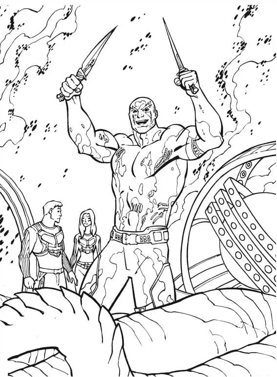 Guardians of the galaxy coloring pages printable for free download